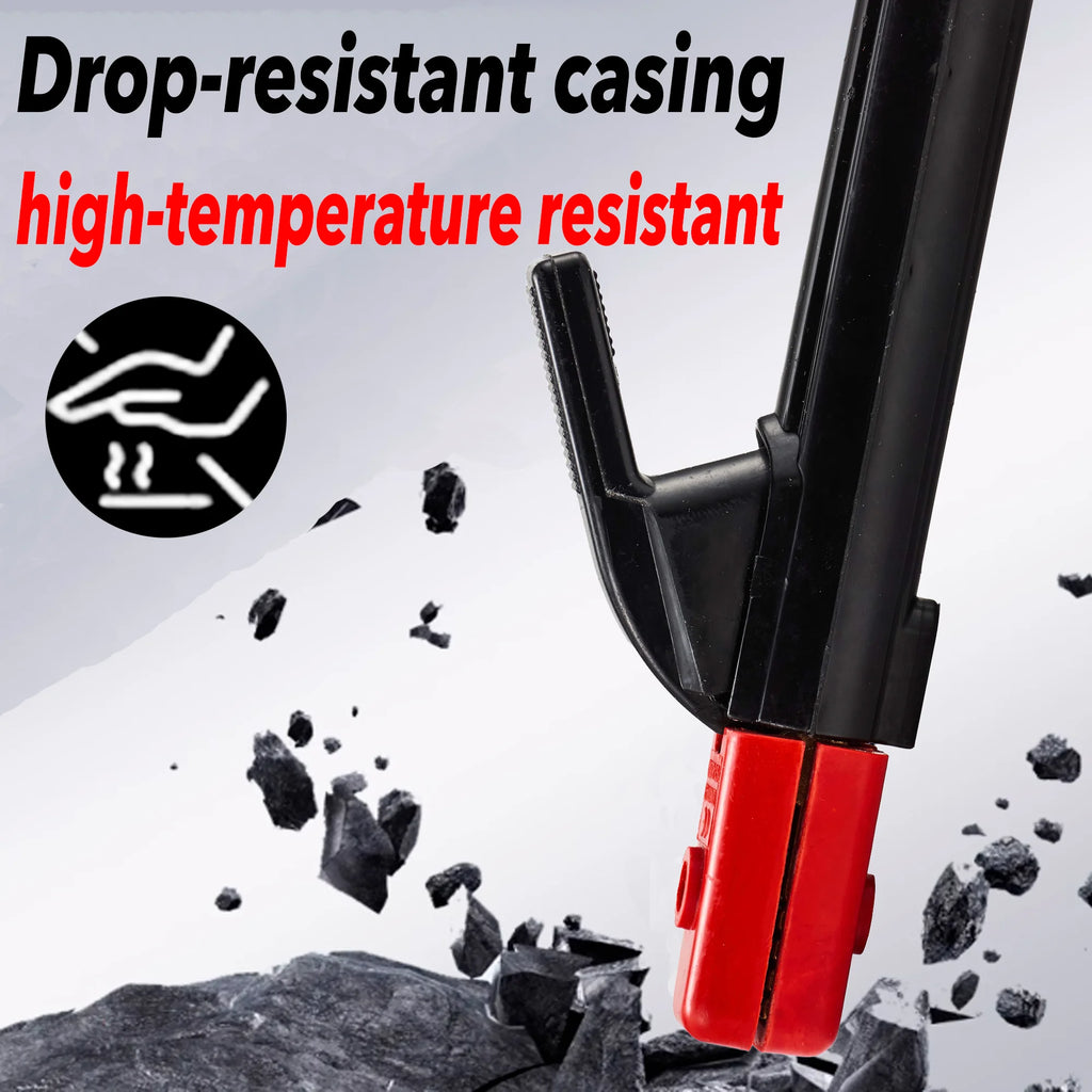 300A Pure Copper Welding Clamp, Non-Slip, Stable, Insulated, Anti-Scalding Welding Handle Clamp, Industrial-Grade Thickened Copper Core Welding Machine Clamp, Suitable for Manual Arc Welding/Field Welding