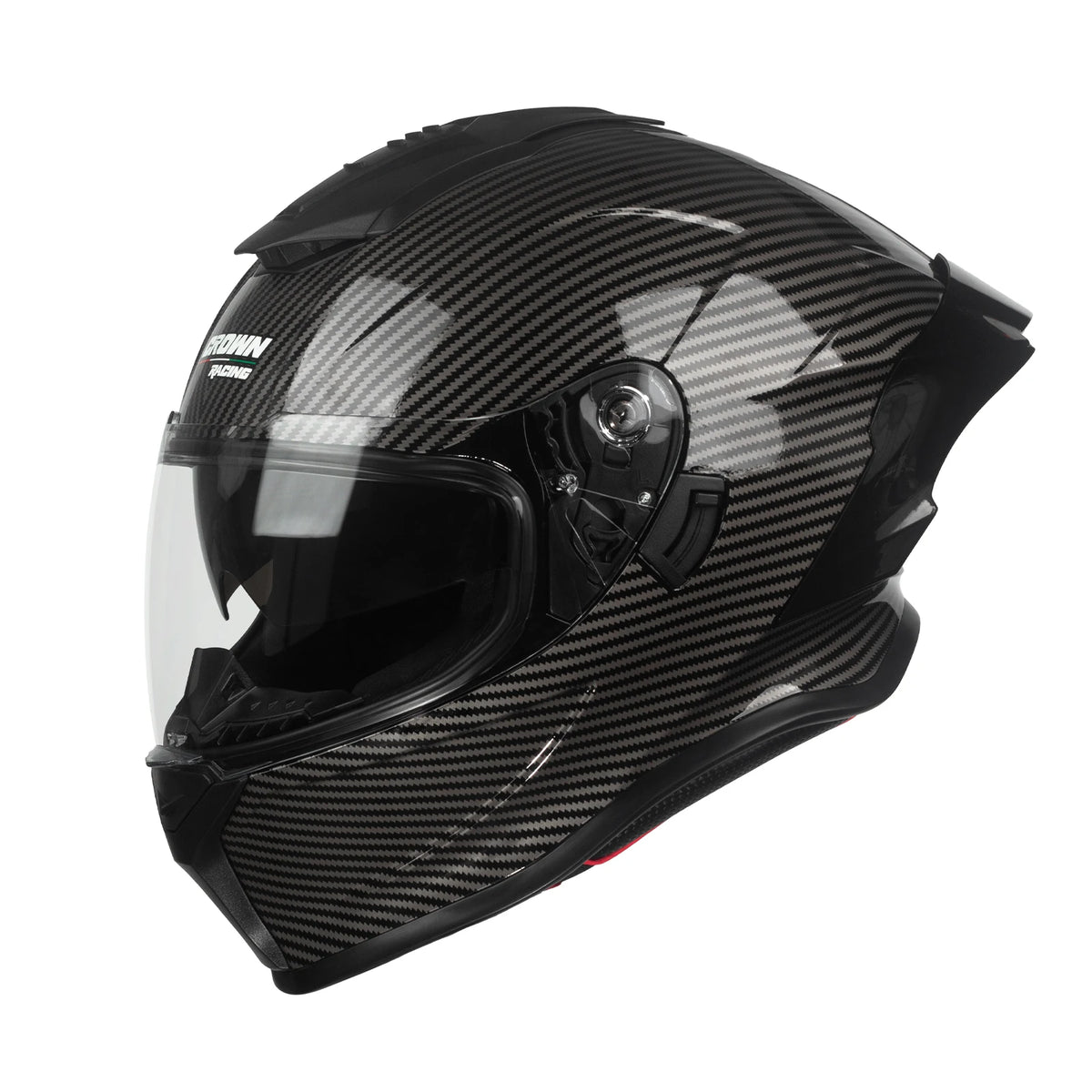 Crown Racing Full-Face Street Helmet, DOT Approved - image 8