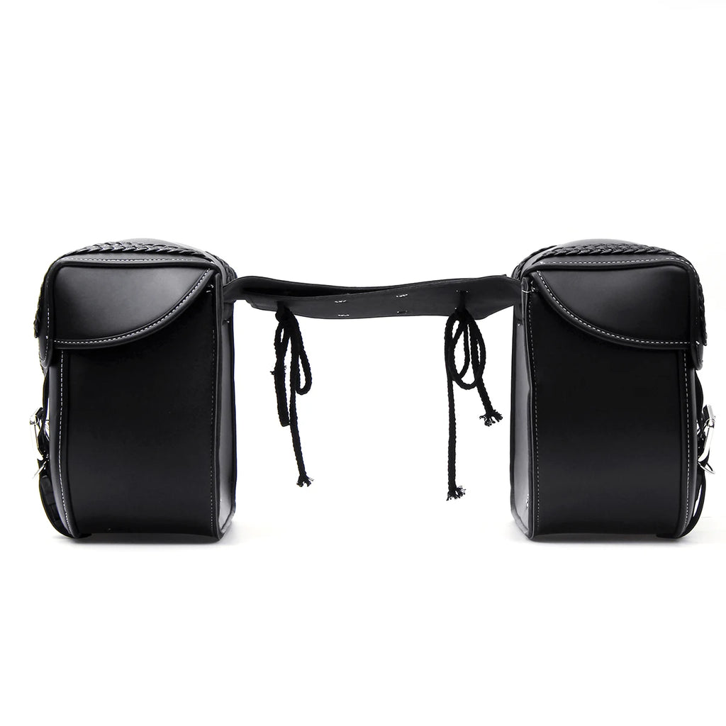Large Motorcycle Saddlebags Pair for Sportster 883/1200 - image 2