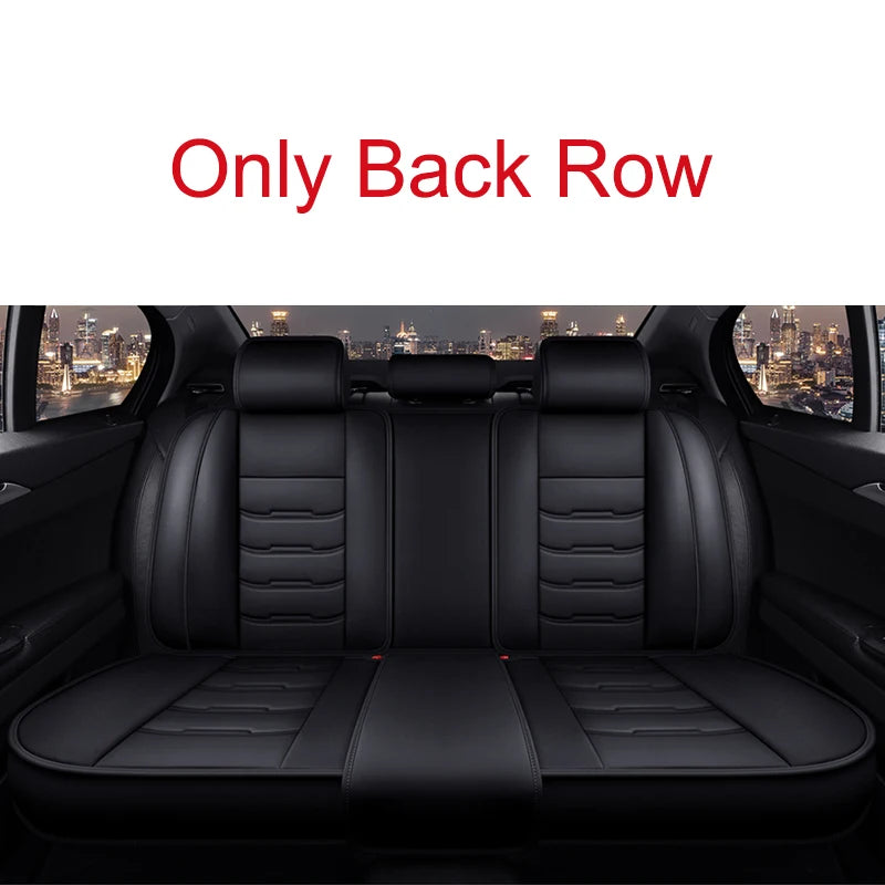 PU Leather Car Seat Covers for BMW 5 Series (F10, G30, E60 and More)