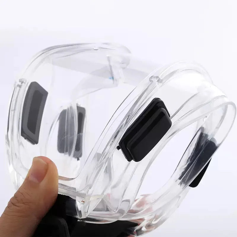 Safety Glasses - Splash-Proof, Dust-Proof & Sand-Proof Goggles, Adjustable Clear Eyewear for Cycling, Skiing and Sports