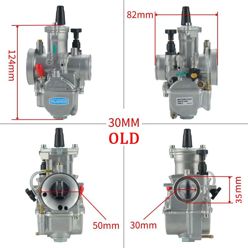 Keihin KOSO PWK Racing Carburetor 24-34mm for 2T/4T Engines - image 13