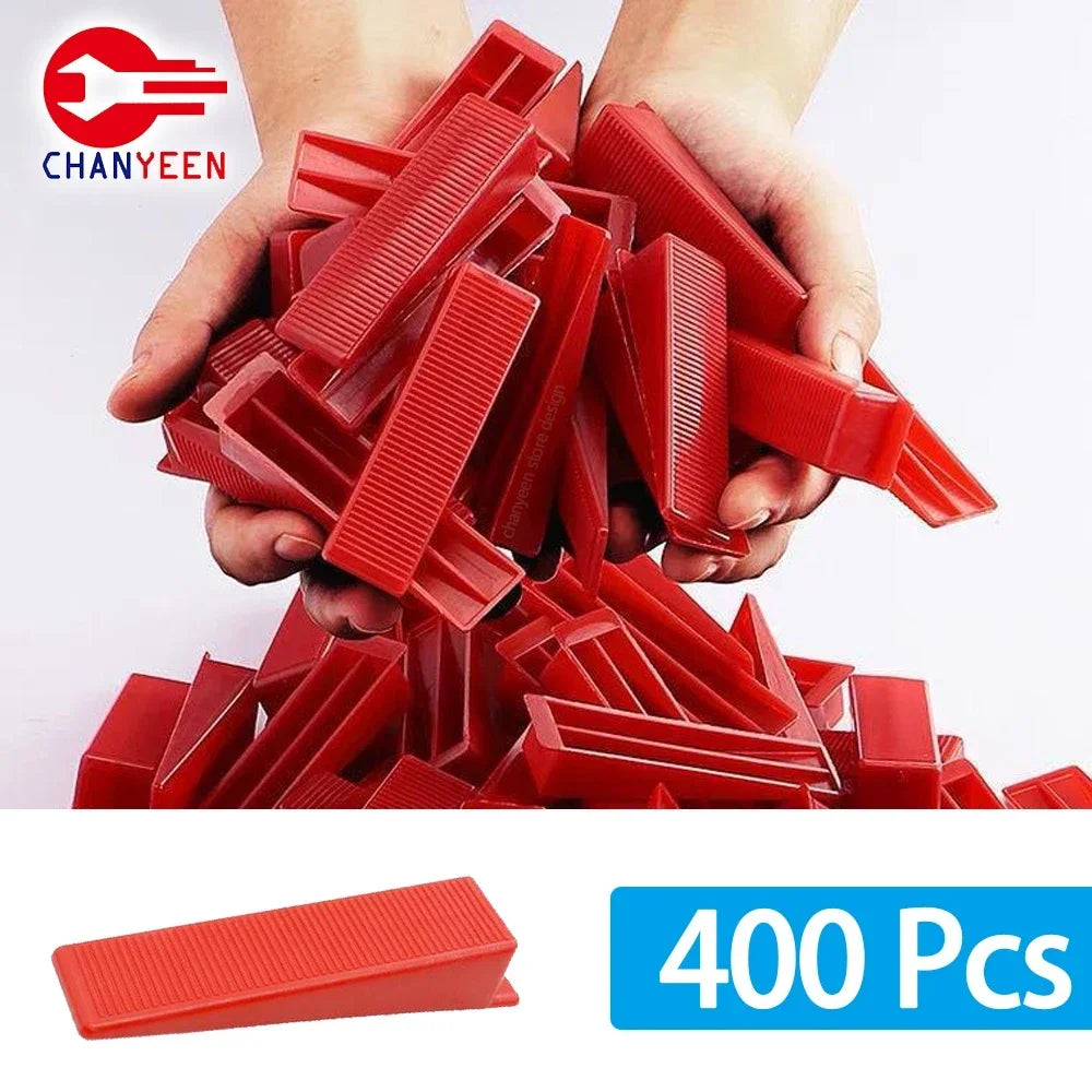 Reusable Ceramic Wedges Insert for Tile Leveling System Clips Spacers Tiling Floor Wall Carrelage Construction Tools Building