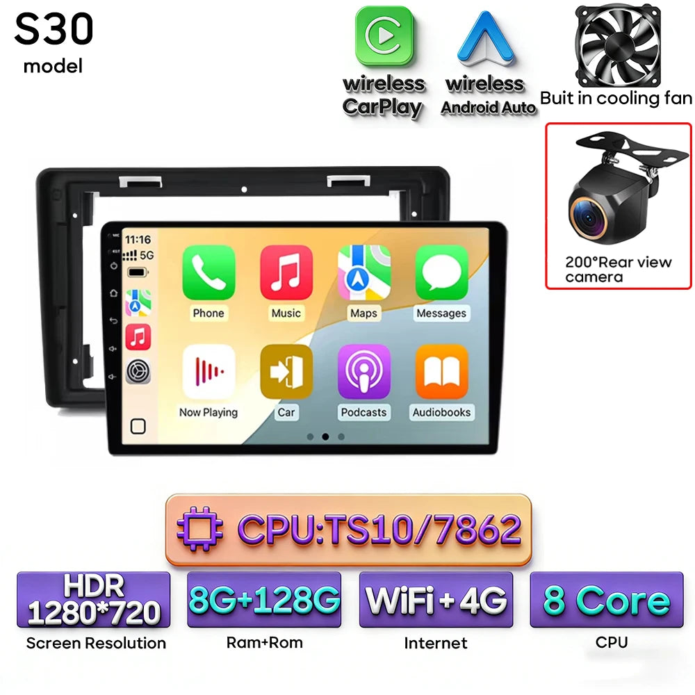 9-Inch Android 16 Car Multimedia Player GPS Peugeot Citroen - image 7