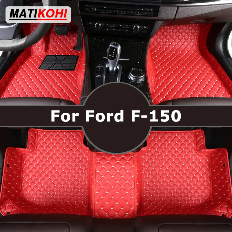 Custom Floor Mats for Ford F-150 | Leather & Durable