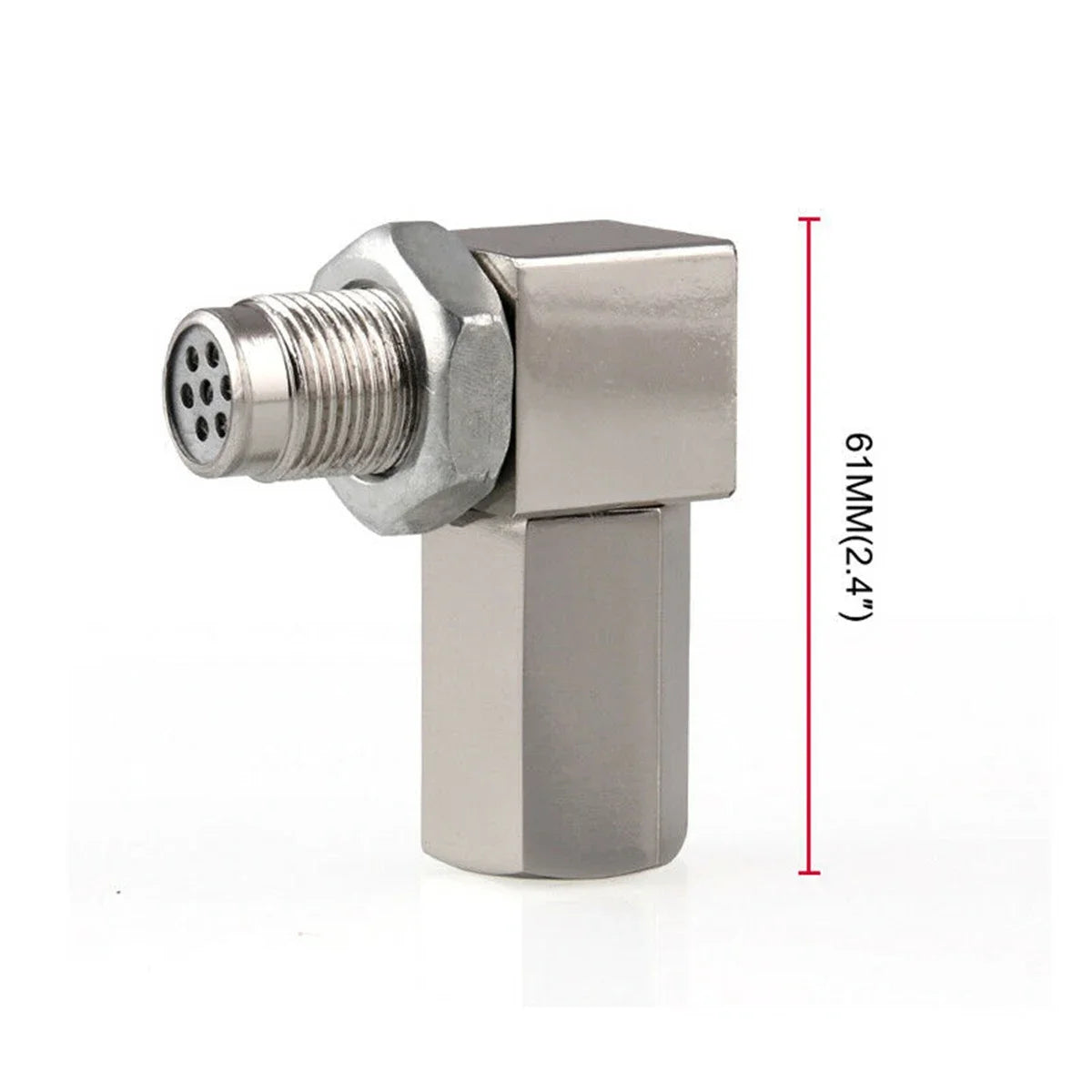 Universal Stainless O2 Sensor Spacer M18x1.5 Check Engine Light Fix - image 3
