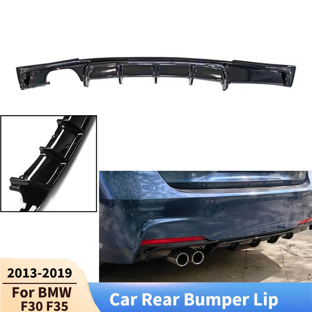 BMW 3 Series F30 F35 2013-2019 Rear Bumper Lip Diffuser