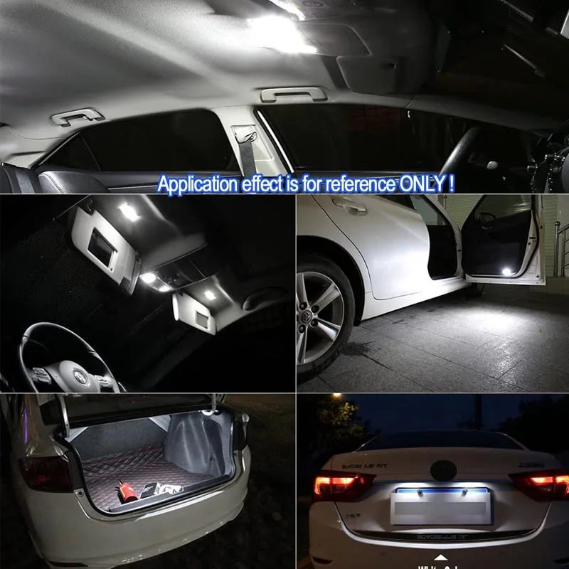 Car Led Interior Light Kit For Citroen C3 Hatchback FC FN SC SX MK1 MK2 MK3 2002-2020 LED Interior Bulbs Lamp