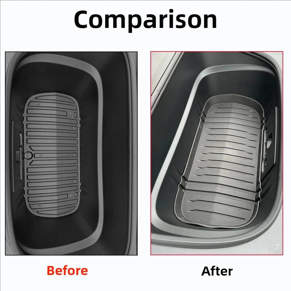 Tesla Model Y 2025 Front Trunk Liner & Organizer, Waterproof TPE - image 6