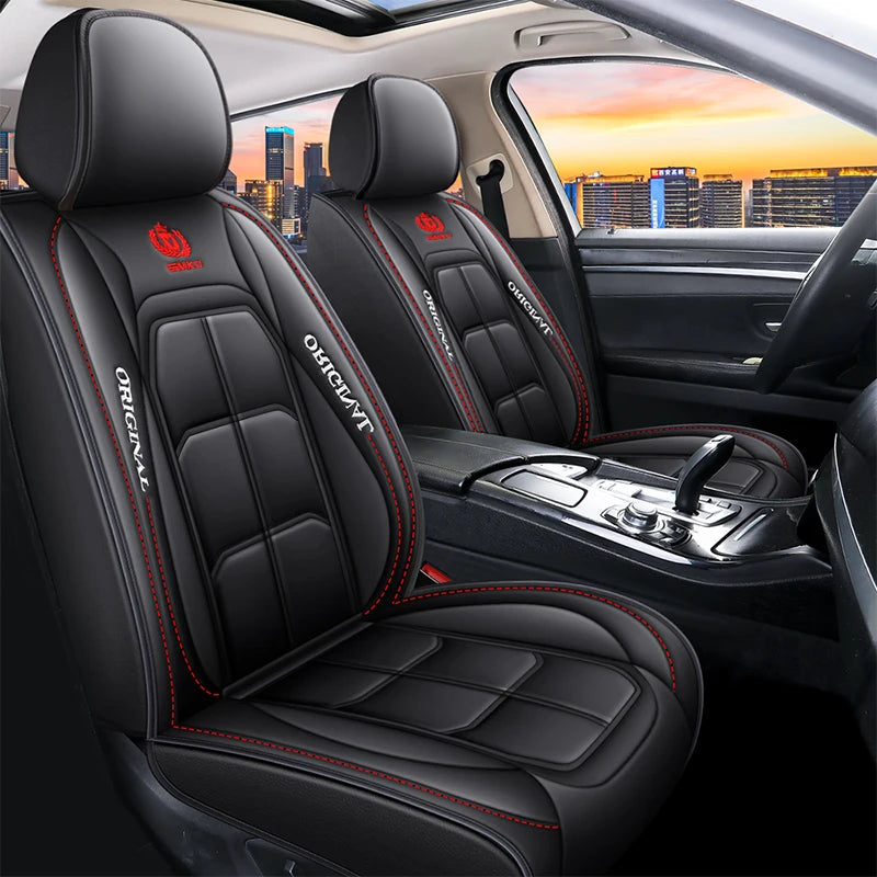 All-Around PU Leather Car Seat Cushion, Single Seat