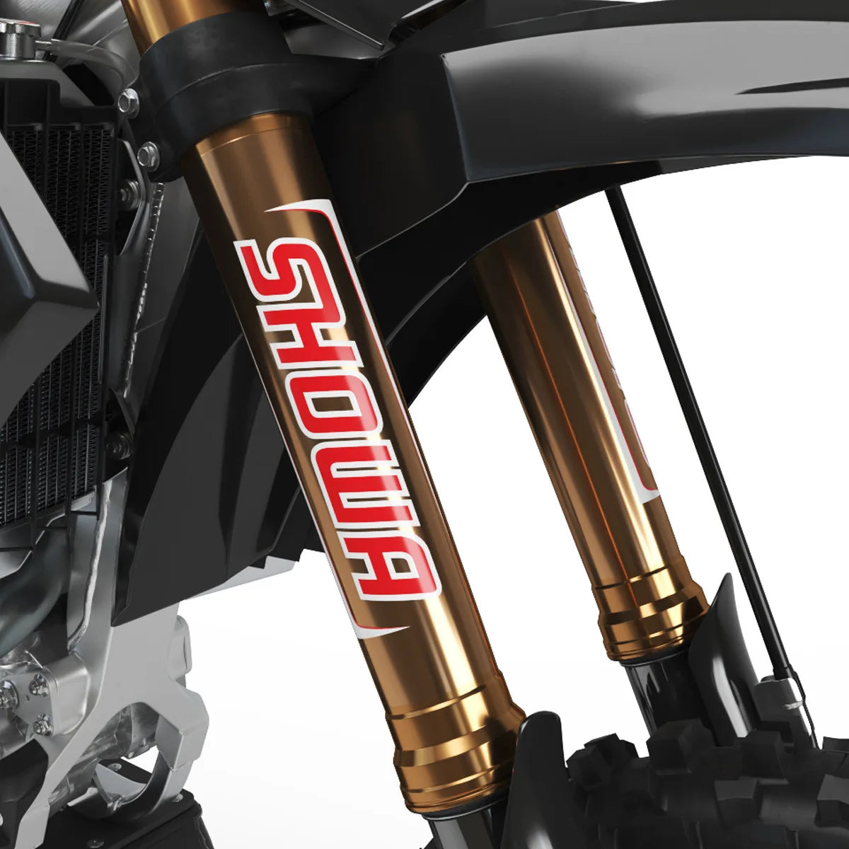 Waterproof Front Fork Decals for Showa, KYB & WP - image 4