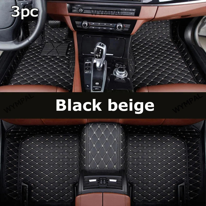 Waterproof Car Floor Mats Compatible with Fiat Abarth 595 X290 2012-2022