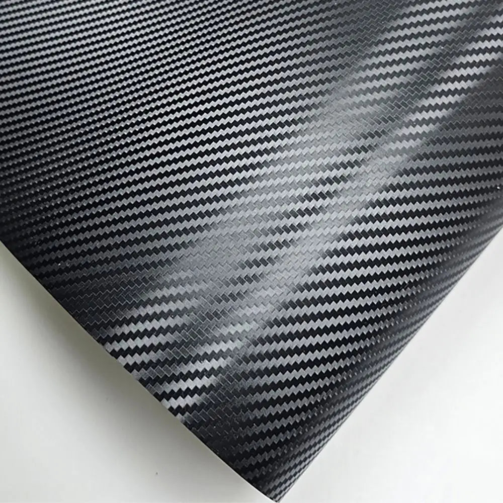 50 x 30cm Carbon Fiber Vinyl Wrap Film, High Gloss 3D 6D Effect - view 7