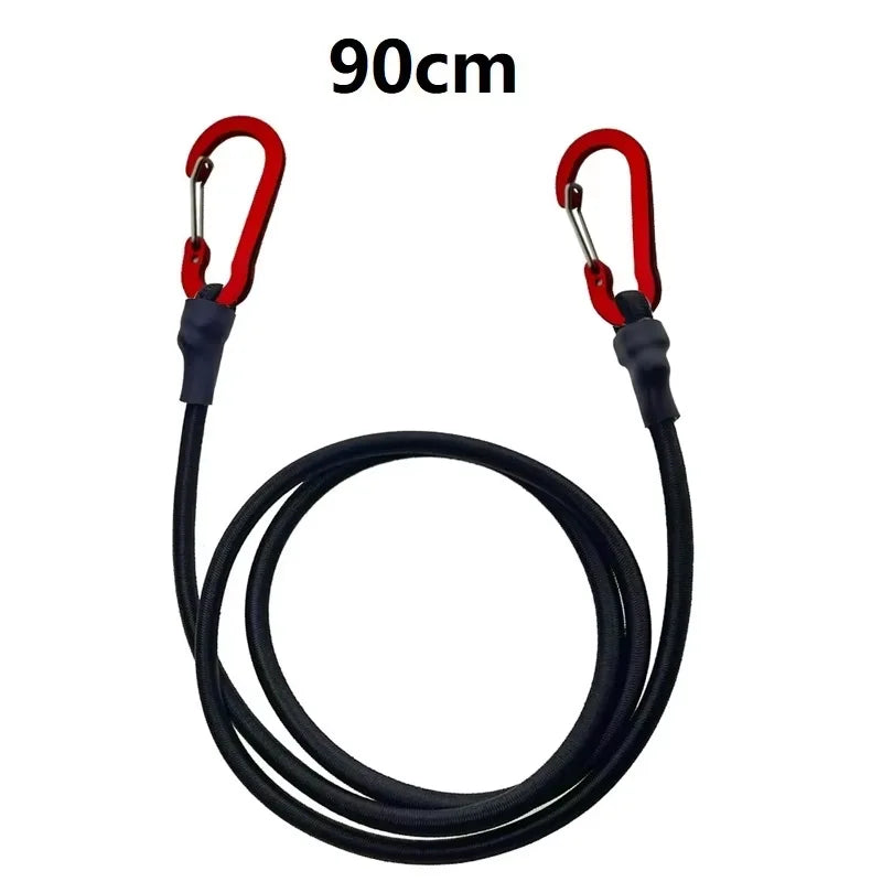 Heavy-Duty Bungee Strap with Carabiner Hooks