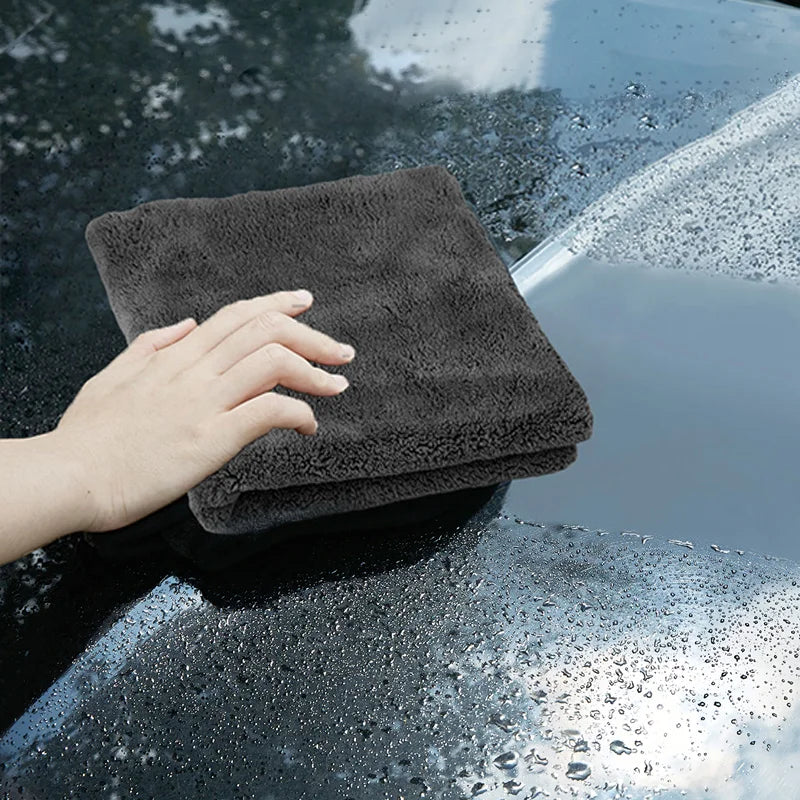 Ultra Absorbent 40x40cm Microfiber Towels for Car Detailing & Home - image 5