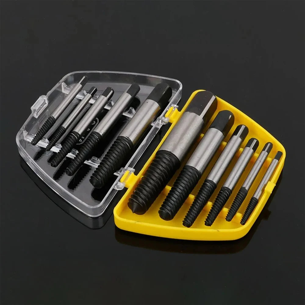 Screw Extractor Set 5/6pc – Damaged Bolt Remover, Alloy Steel - image 7