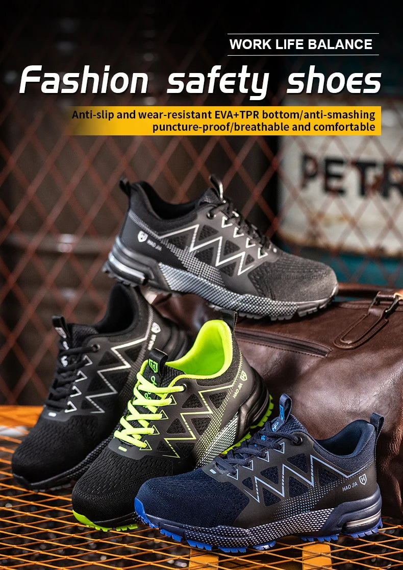Lightweight Steel Toe Safety Sneakers for Men & Women - image 3