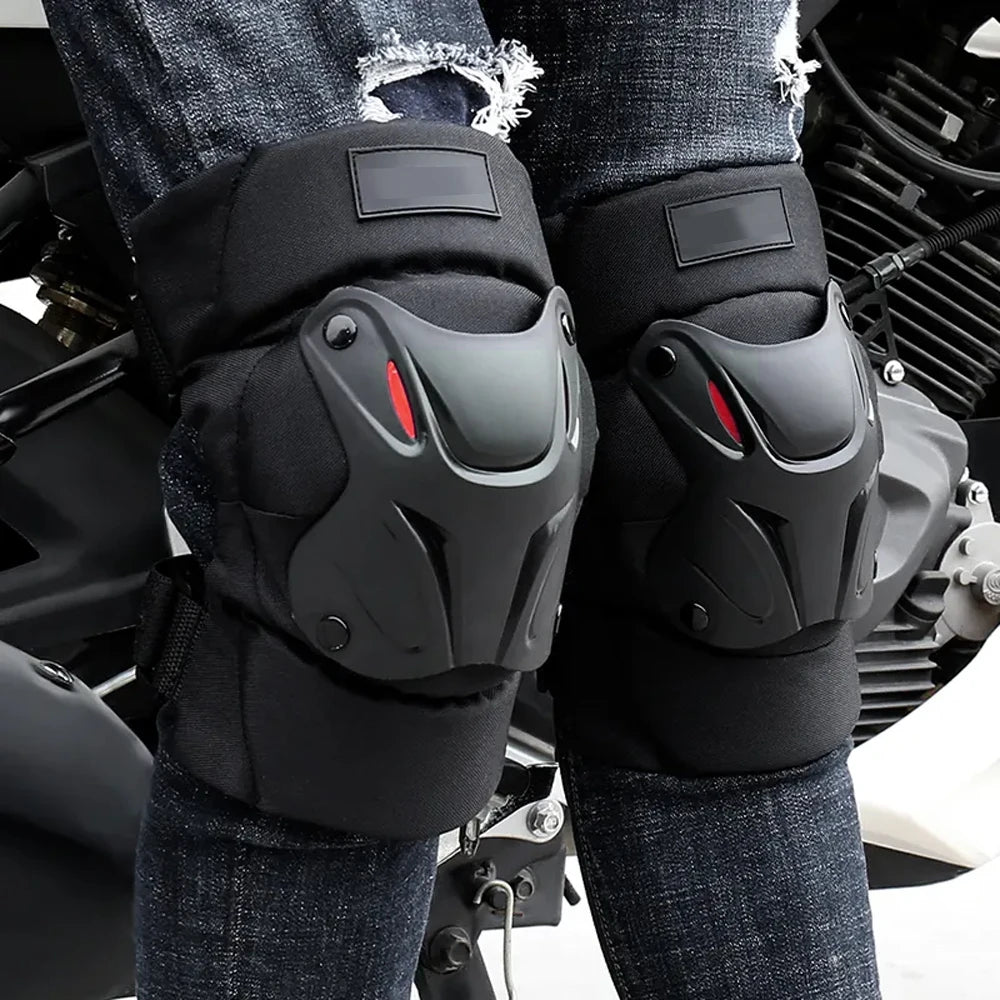 Motorcycle Knee & Elbow Pads with Shock Absorption - image 3