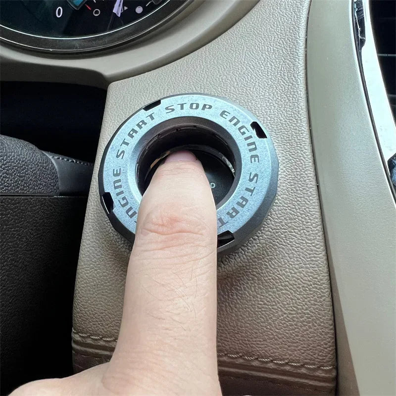 Decorative Push Start Button Cover, 9 Colors
