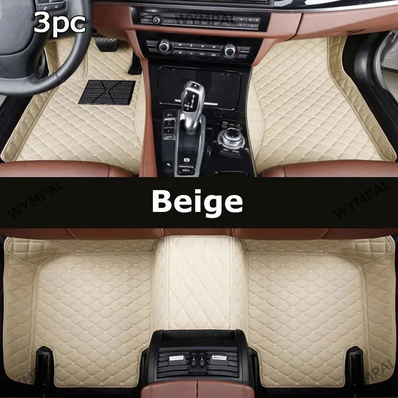 Waterproof Car Floor Mats Compatible with Fiat Abarth 595 X290 2012-2022