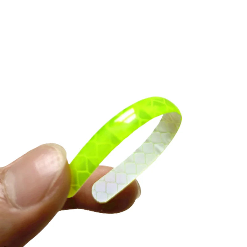 Reflective Stickers for Wheel Rims, Door Handles and Rear Bumper