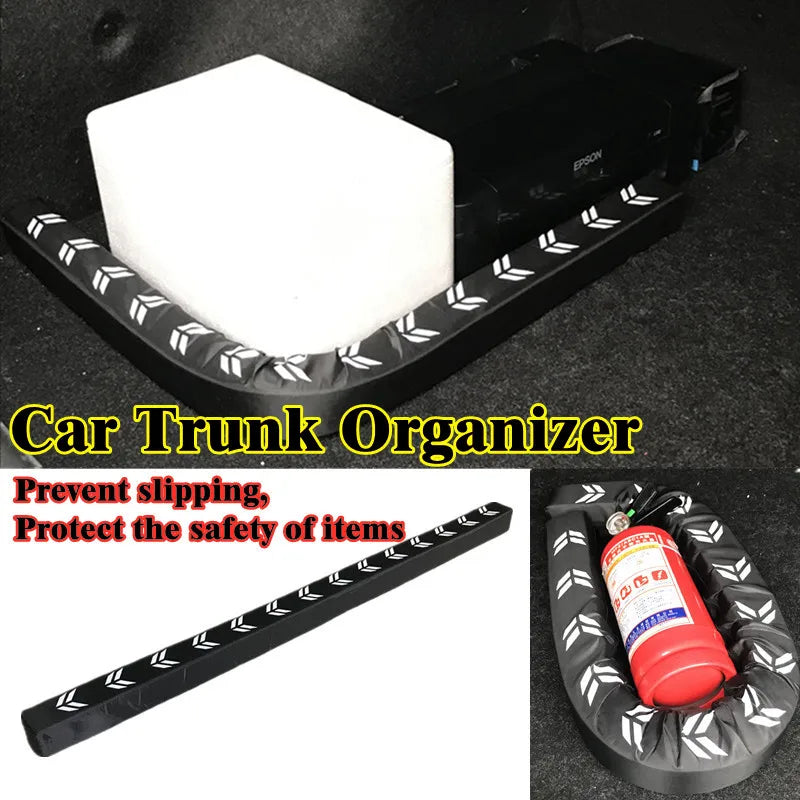 Car Trunk Organizer Flexible -Unique Gift Car Storage Organization Protecting Item Safety, Accessories for Car, SUV Sedan