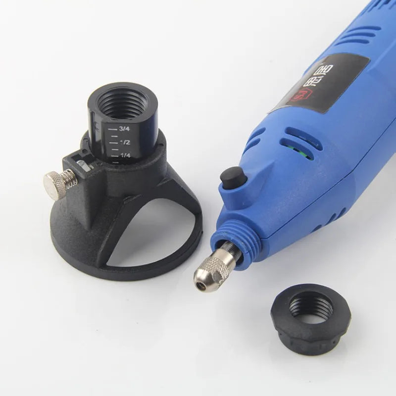 Woodworking Router Locator with Drill Bit Set for Rotary Tools