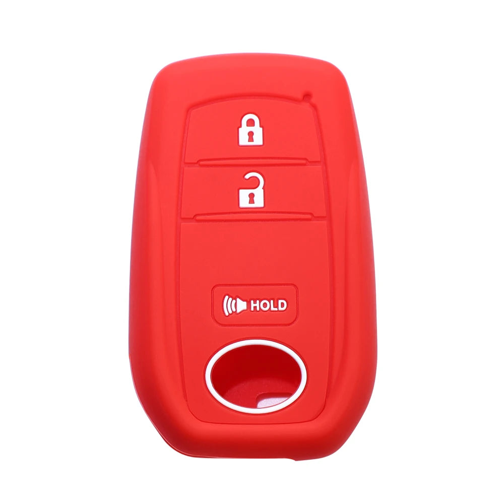 Toyota Silicone Key Fob Cover - Soft Durable for RAV4 Corolla Camry - image 10