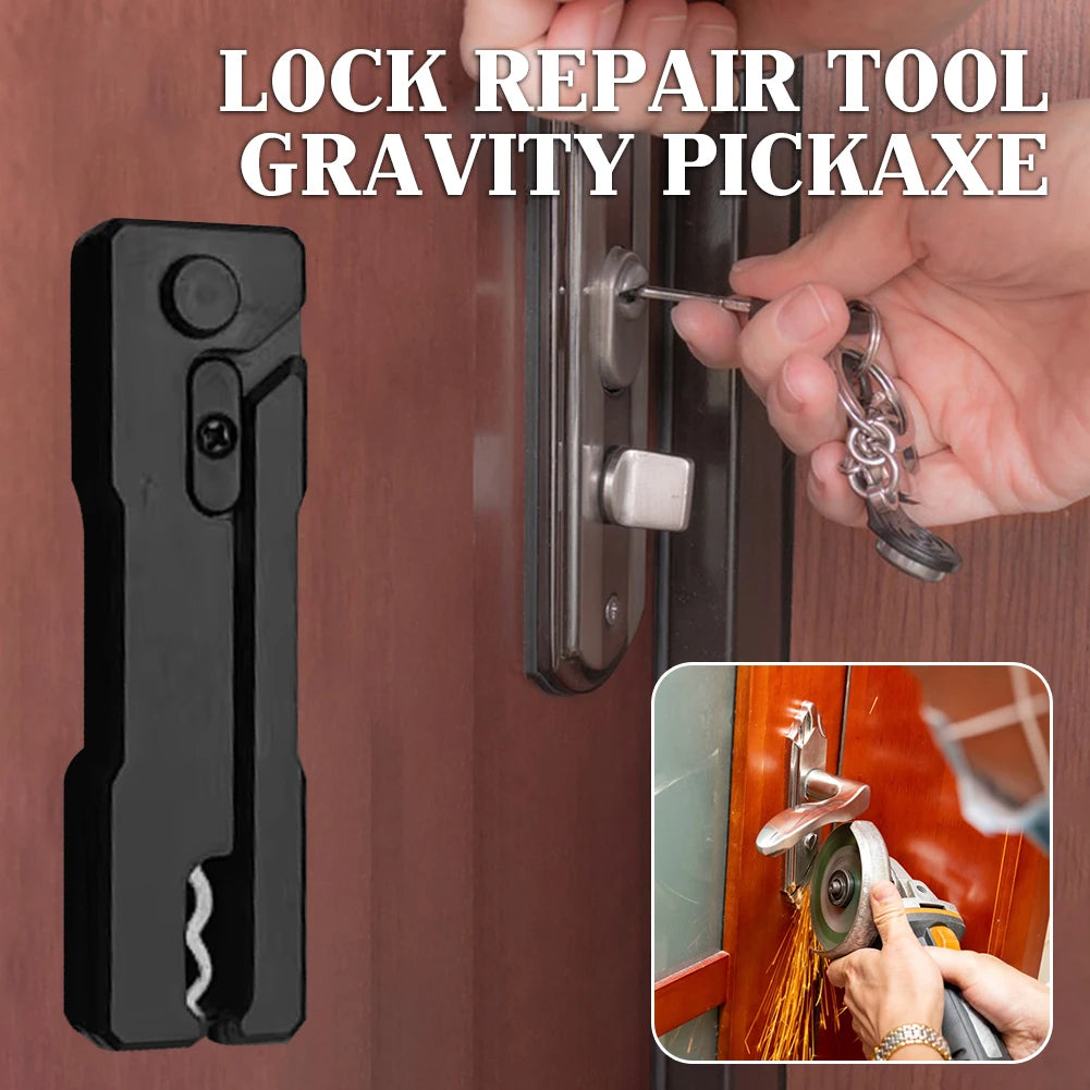 Compact Portable Lock Picks Set Padlocks Training Tool Set Multipurpose Locksmith Tool Kit for Beginners