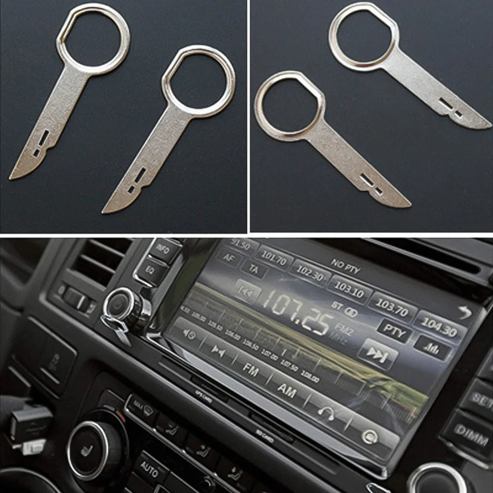 Car Radio Removal Tool Kit for VW Audi Ford - 2 Pieces - image 4