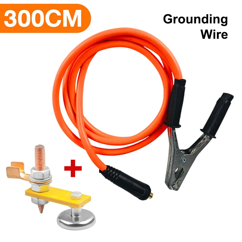 3-10M 300A Heavy-Duty Welding Cable, Oil-Resistant for Electrode Holders