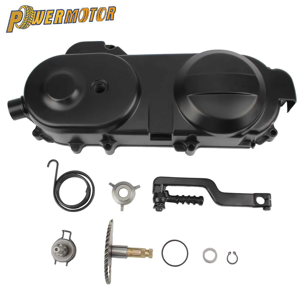 GY6 50cc and 80cc Crankcase Cover and Foot Start Ratchet Kit