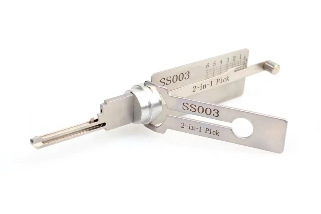 Lishi 2-in-1 Locksmith Tool for Home Door Locks (R52/KW1/SC1) - image 6
