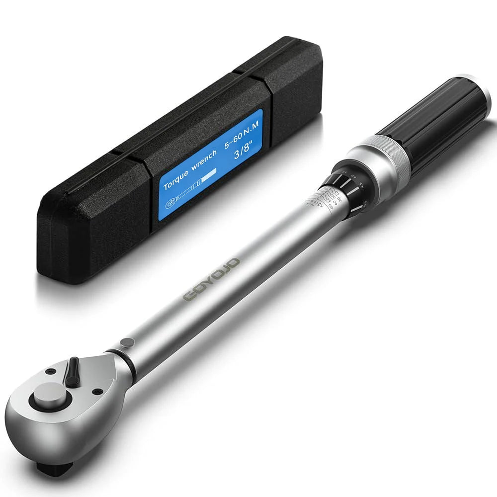 5-60N.m Torque Wrench 3/8 Inch Square Drive High Precision Bicycle Automotive