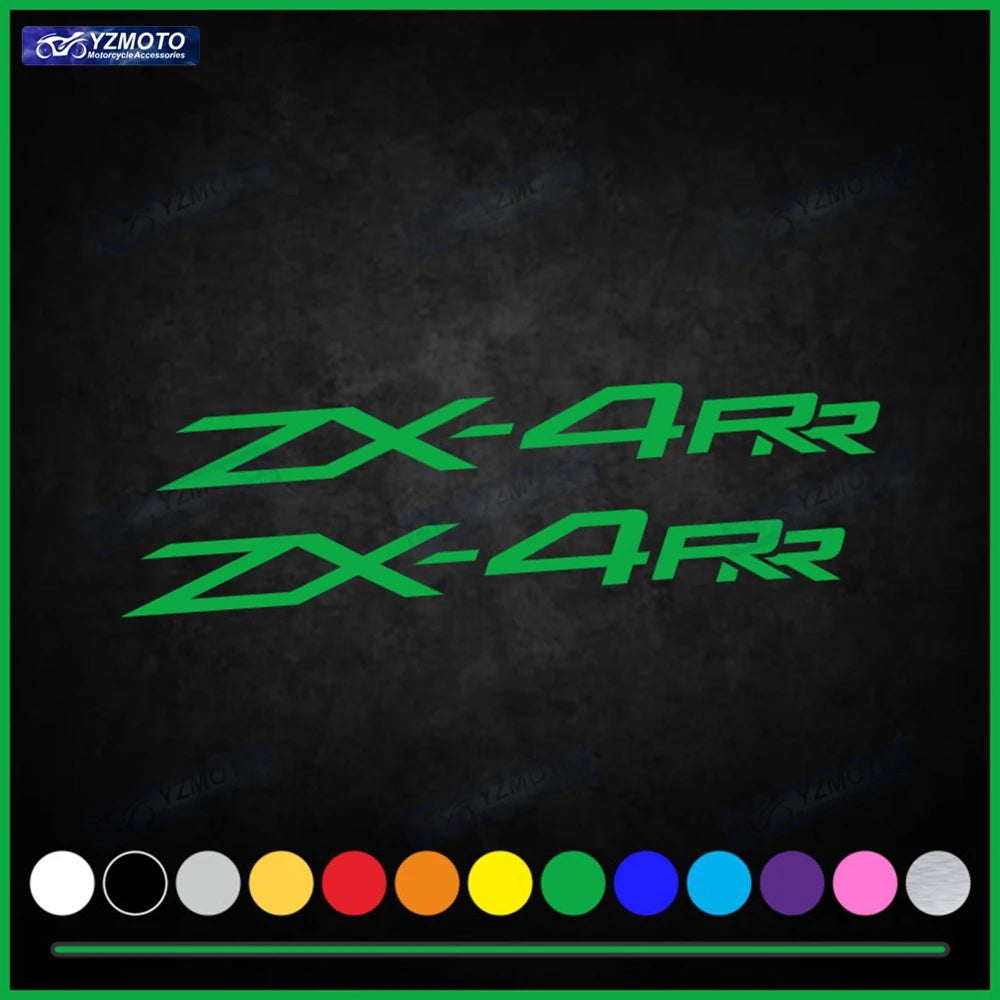 Fairing and Fuel Tank Decal Set for Kawasaki ZX-4RR - view 7