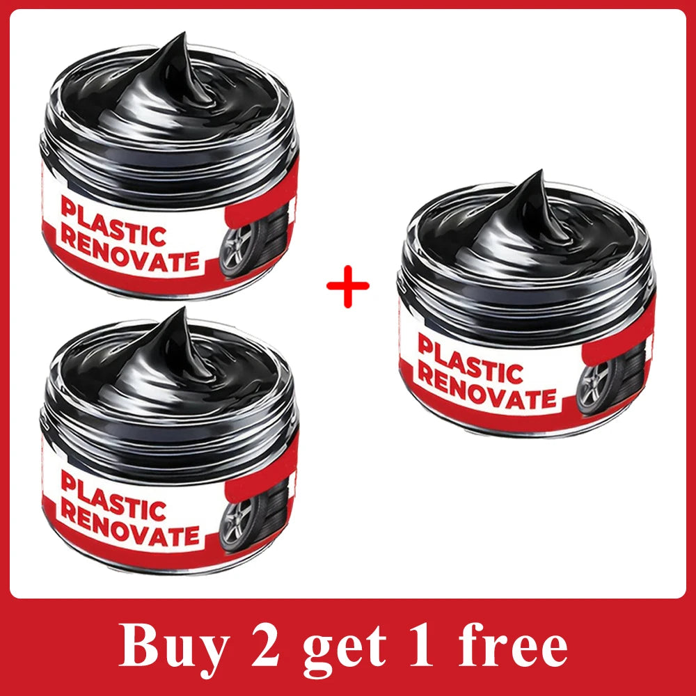 Car Interior Scratch Repair Paste for Black Plastic Dashboard Surfaces
