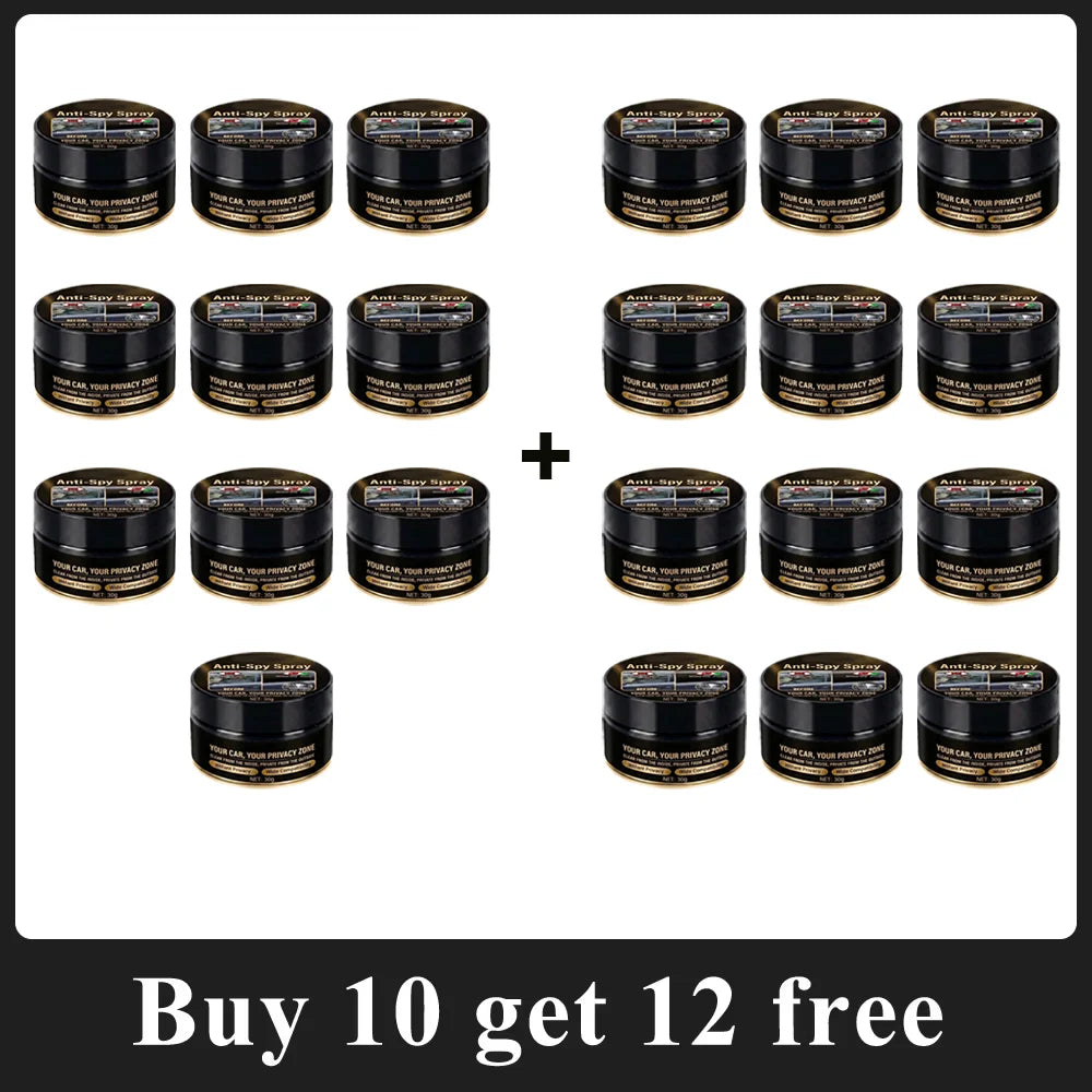 Car Window Glass Cleaning Paste for Stains and Dust, 30g