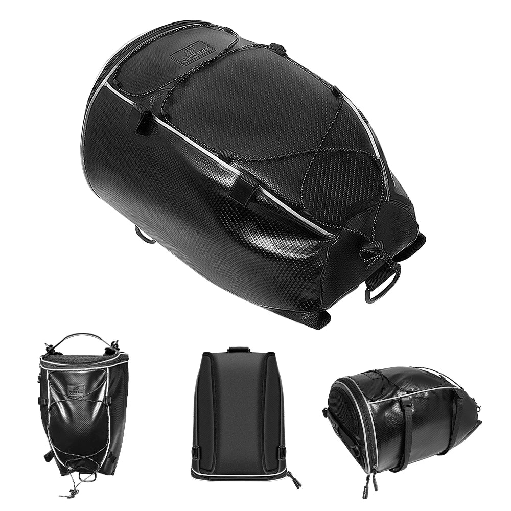 Waterproof Motorcycle Tail & Helmet Bag - image 19