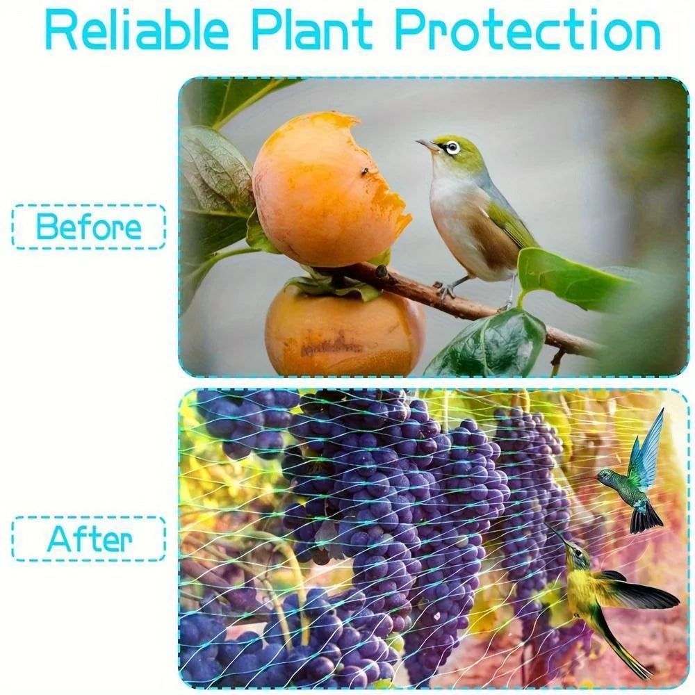 Green Anti-Bird Netting – Garden, Pond & Pool Protection