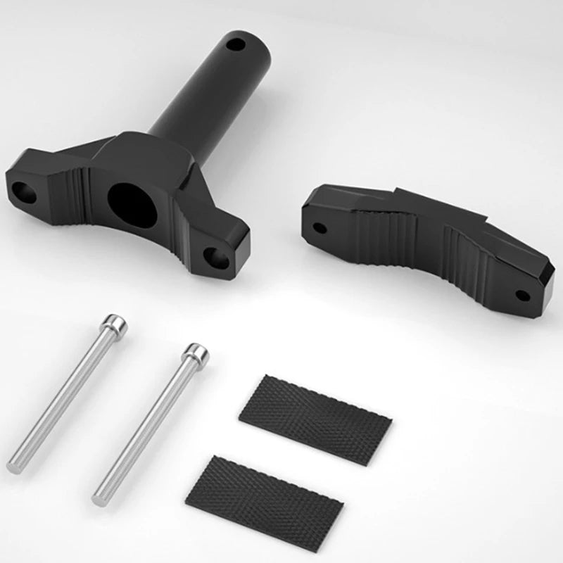 Adjustable Motorcycle Bumper Mount Clamp Headlight Bracket - Durable Motorcycle Accessory