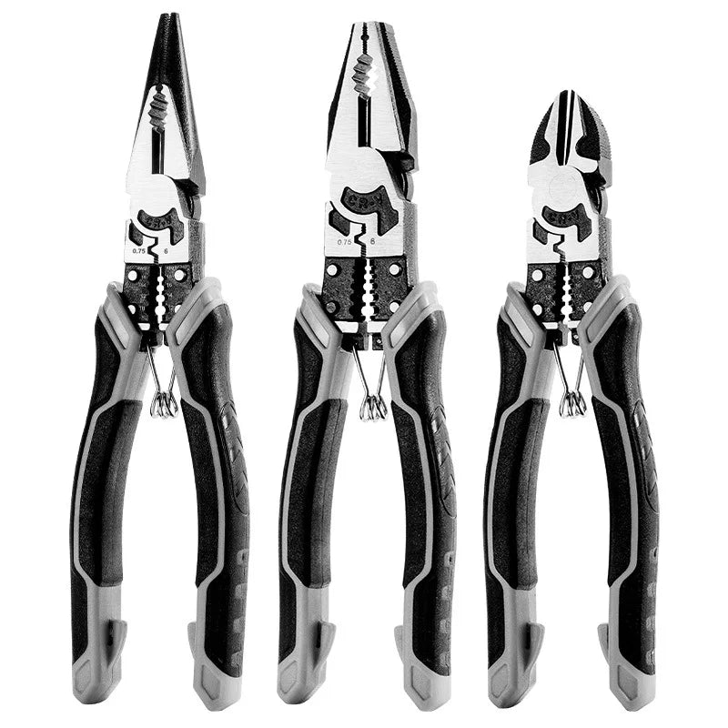 Multifunctional Pliers for Motor Repair – Diagonal & Needle Nose