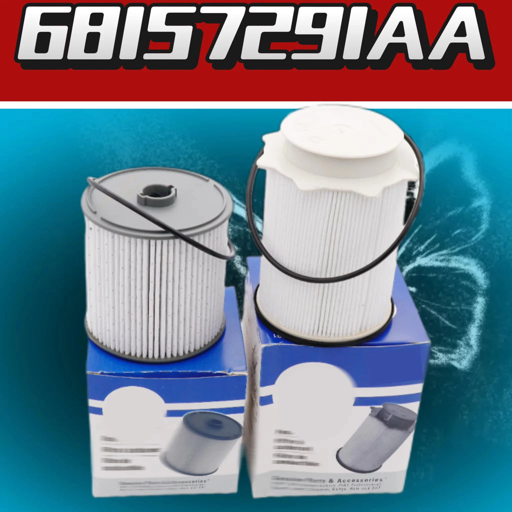 Fuel Filter Set 68157291AA 68436631AA Ram 6.7L Cummins Diesel - image 3