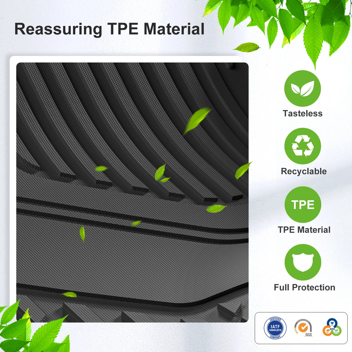 Custom Fit 3D TPE Floor Mats for Chevrolet Colorado 2015-2022 - image 4