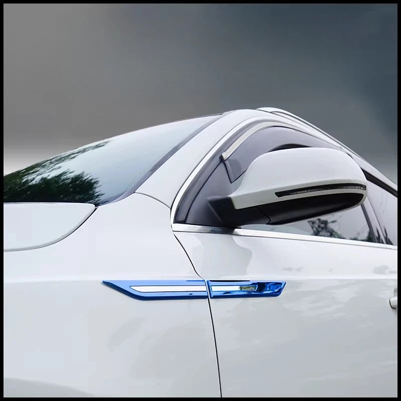 Blade Style Fender Side Trim Sticker Set for Car Exterior