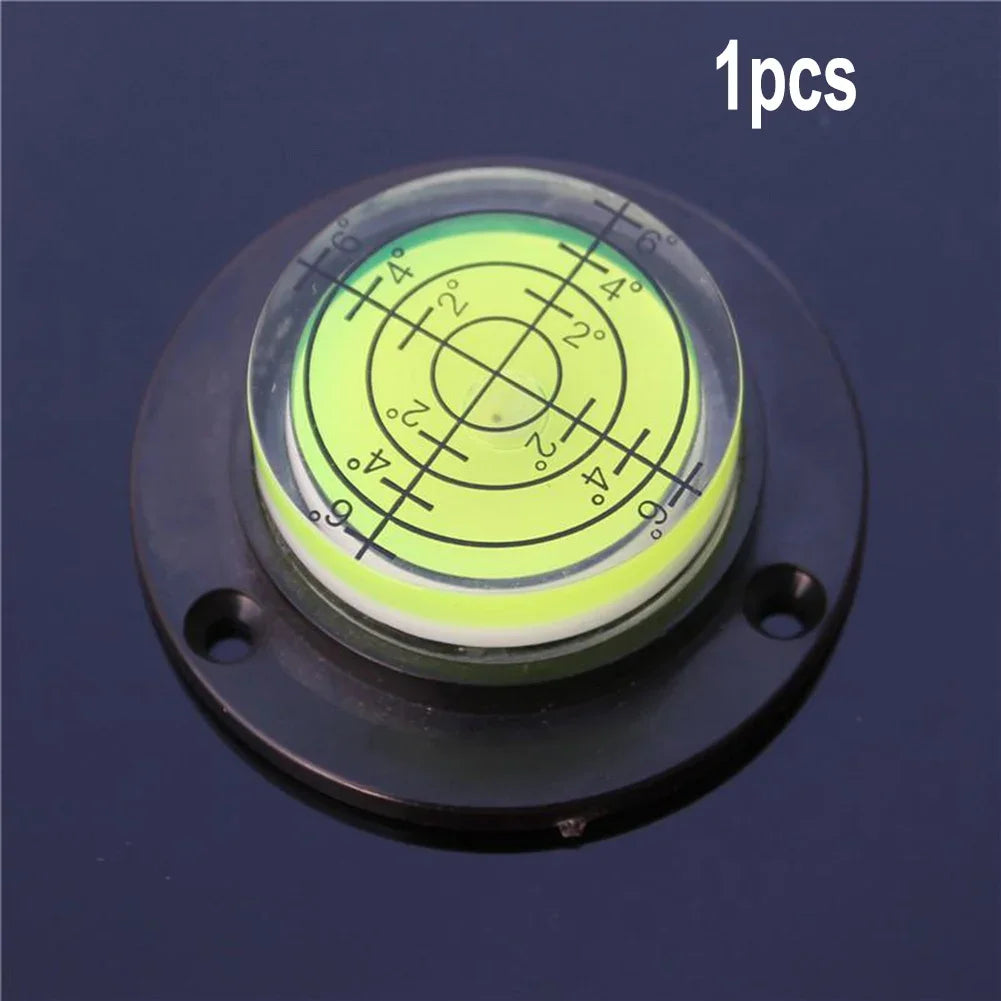 50 x 12mm Round Bubble Level – High-Precision Bullseye