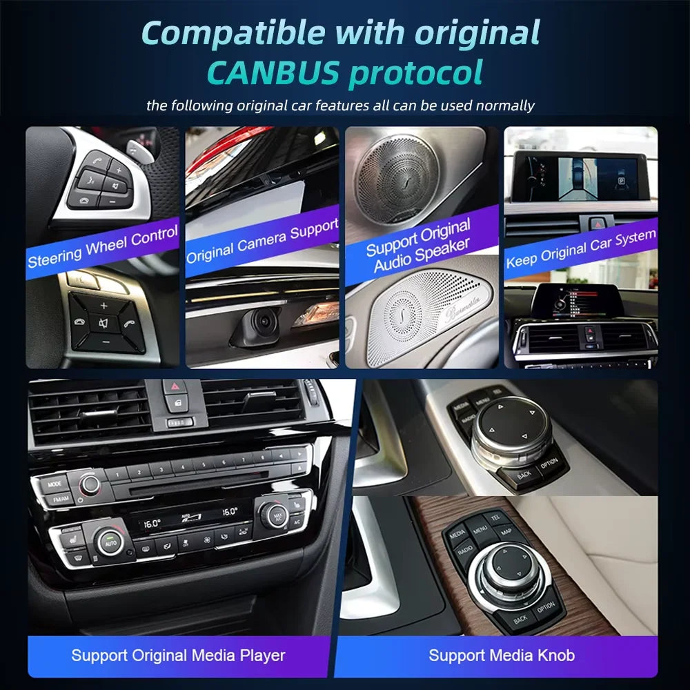 Android 14 Wireless CarPlay for BMW 3 & 5 Series - image 6