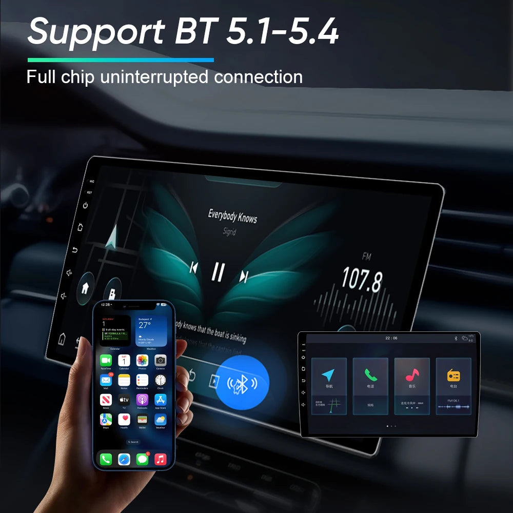 Ford Ka 9-Inch Multimedia Radio with GPS, Android Auto & CarPlay - image 4