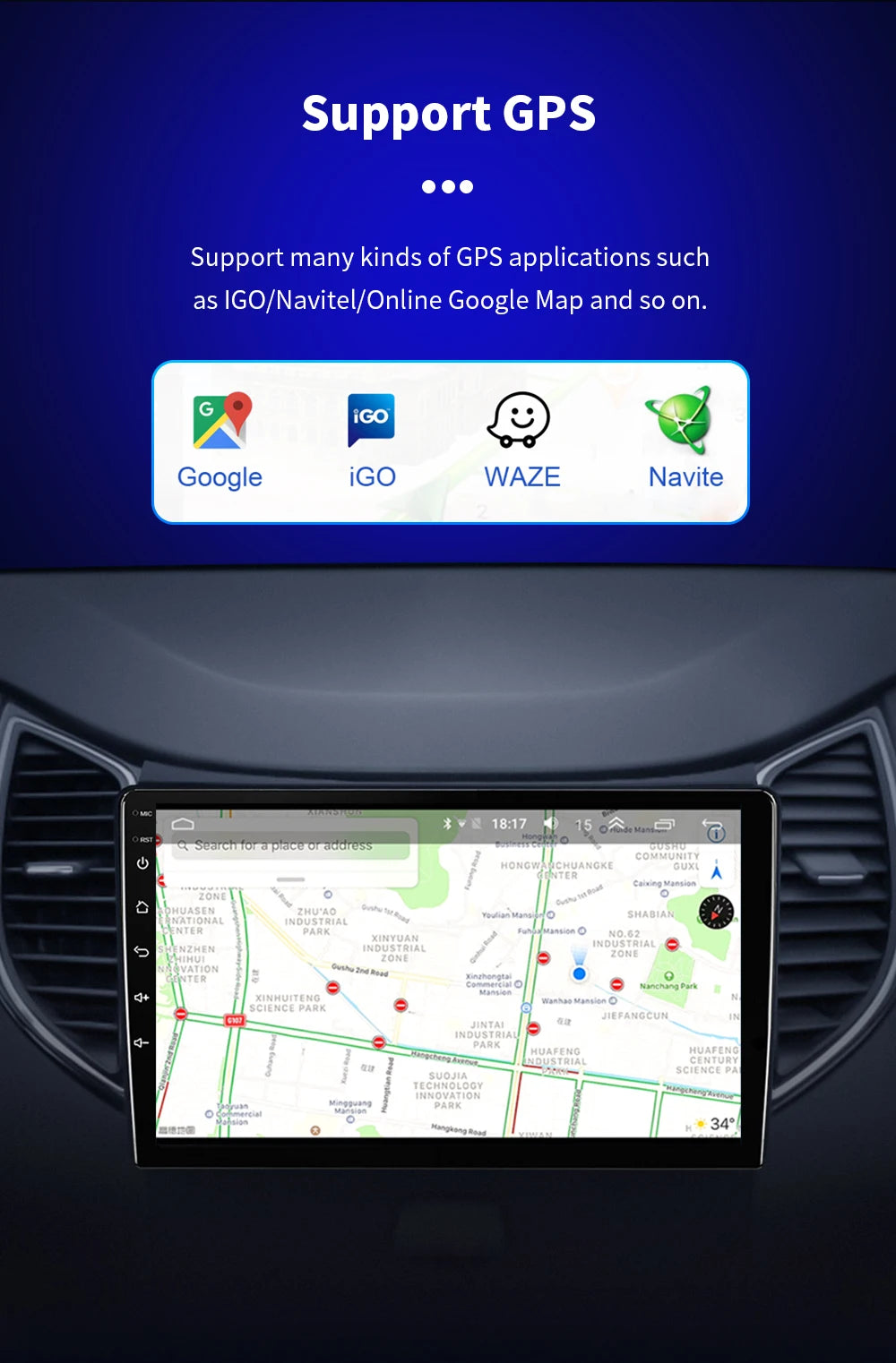 9" Android Car Stereo for Chevy GMC with CarPlay & Android Auto - image 23