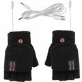 Electric heating gloves hand warmer gloves heater rechargeable USB reusable laptop suitable for sports skiing winter warm gloves