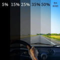 Premium Black Car Window Tint Film – UV & Heat Protection
